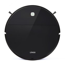 Livoo Staubsauger-Roboter 350 ml Schwarz